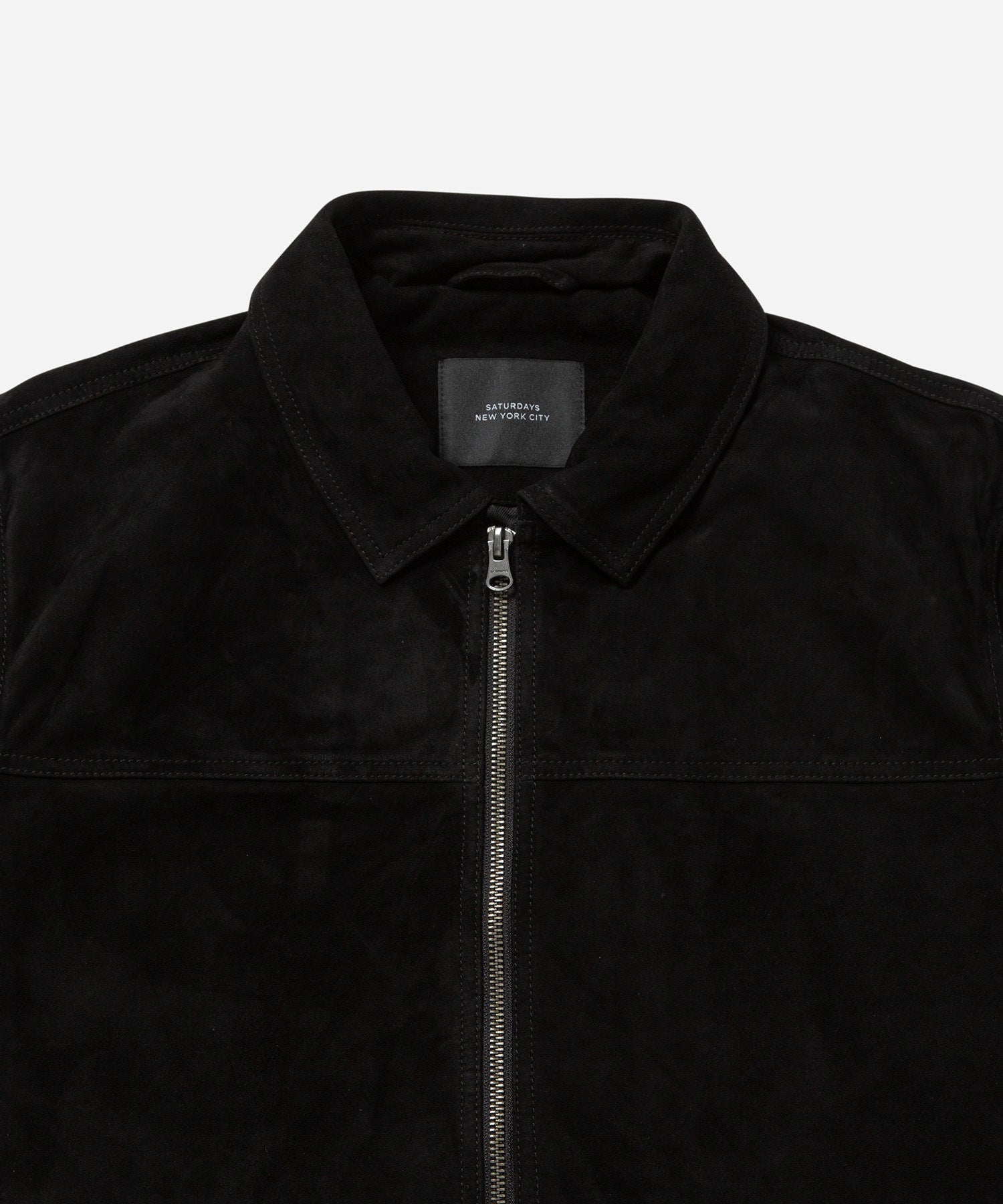 Harrison Suede Trucker Jacket | Saturdays NYC Japan