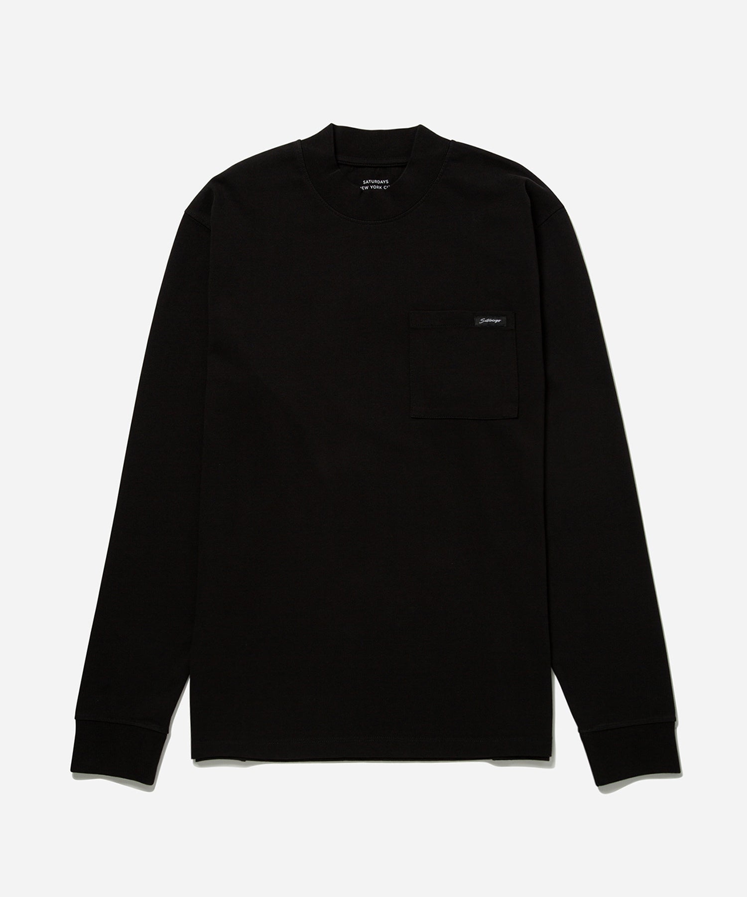 Dekalb Heavyweight Mockneck Long Sleeve Tee | Saturdays NYC Japan