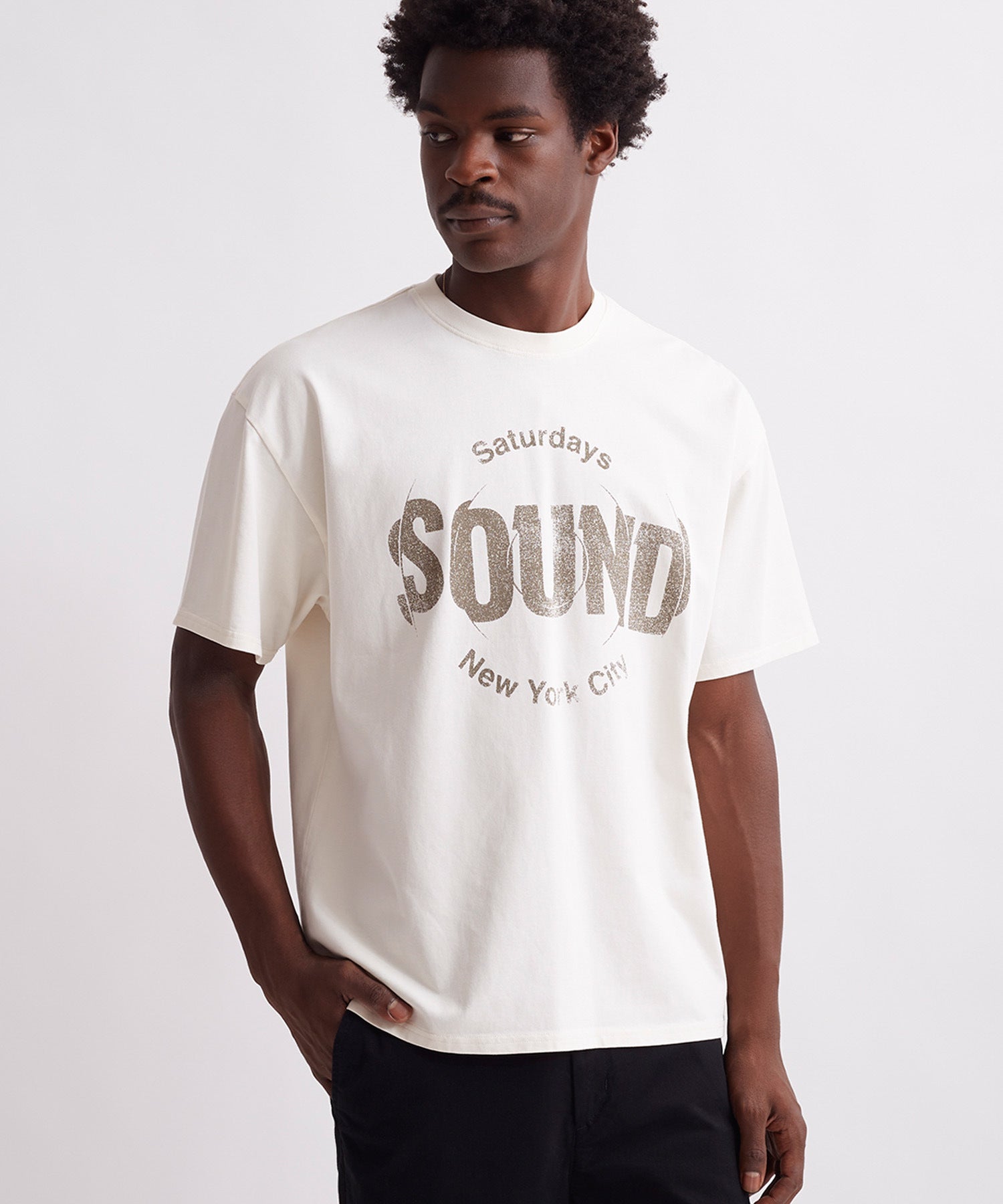 Sound Relaxed Short Sleeve Tee | Saturdays NYC Japan