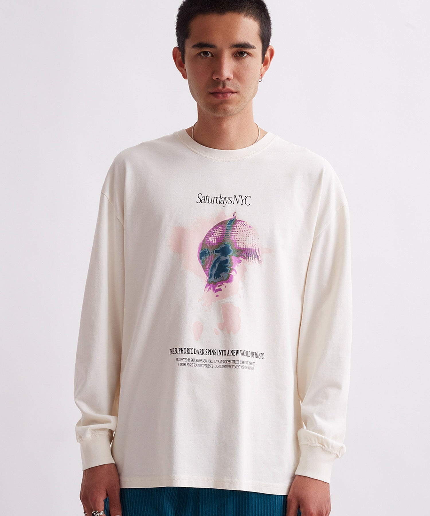 Euphoric Relaxed Long Sleeve Tee | Saturdays NYC Japan