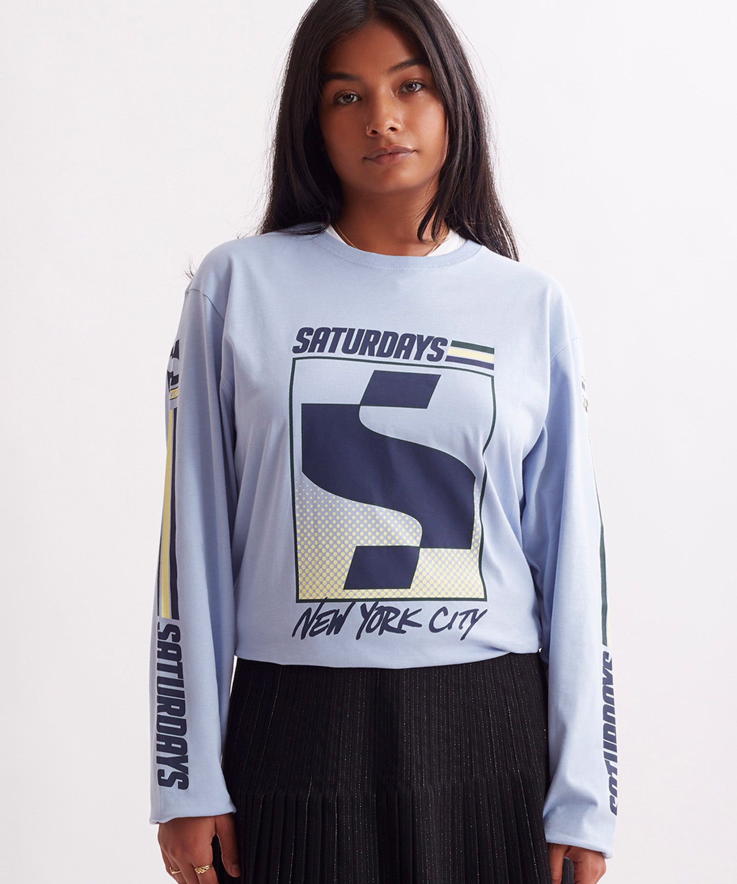 S Block Standard Ls Tee | Saturdays NYC Japan