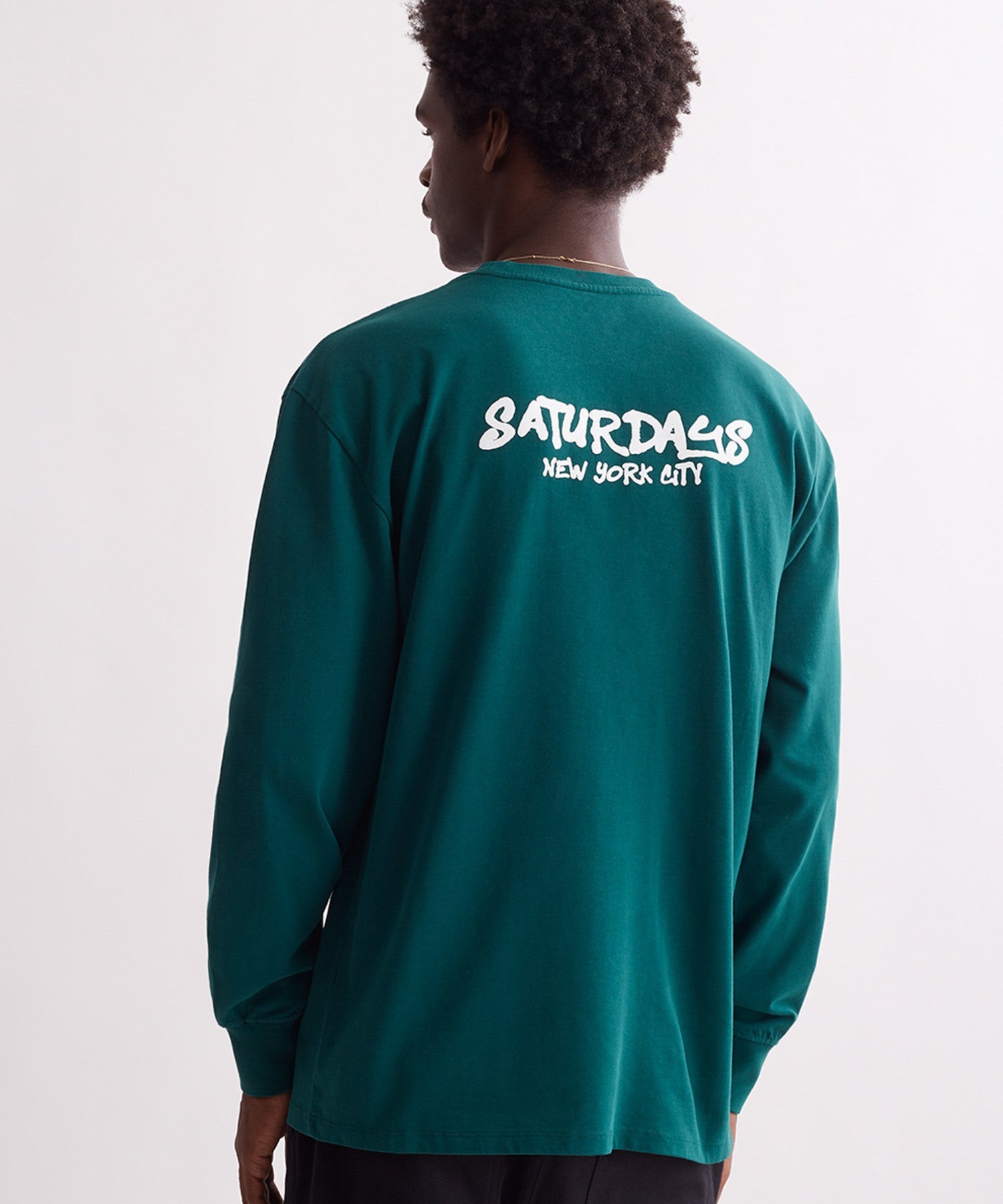 Marker Relaxed Ls Tee | Saturdays NYC Japan