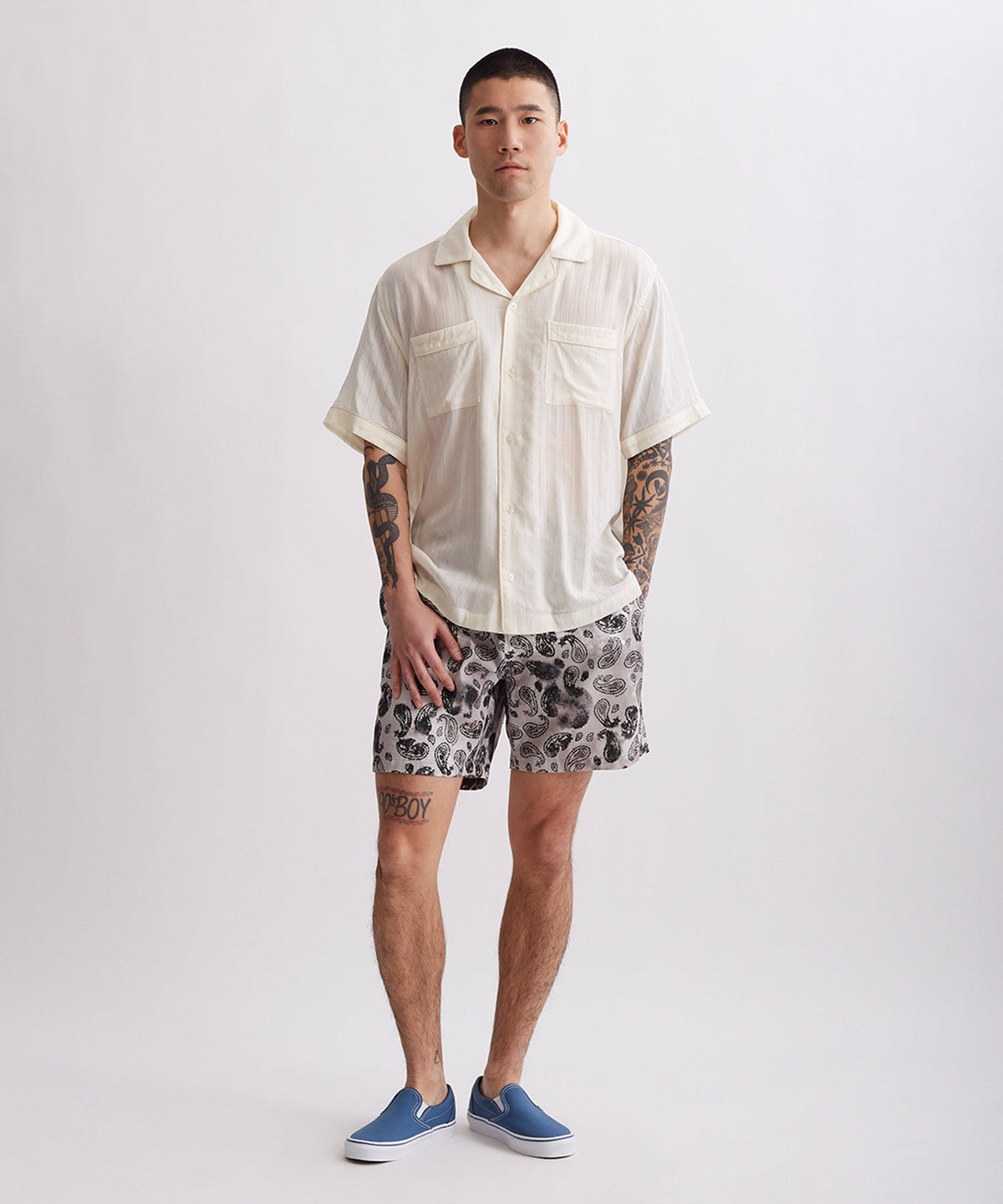 Ambrose Paisley Tencel Short