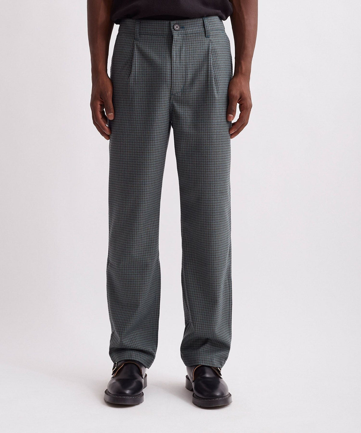 DEAN HOUNDSTOOTH TROUSER