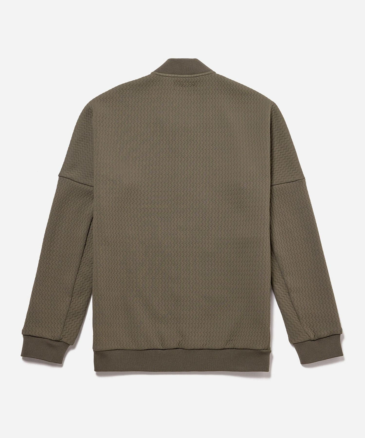 Quilt Jacquard Full Zip Jacket
