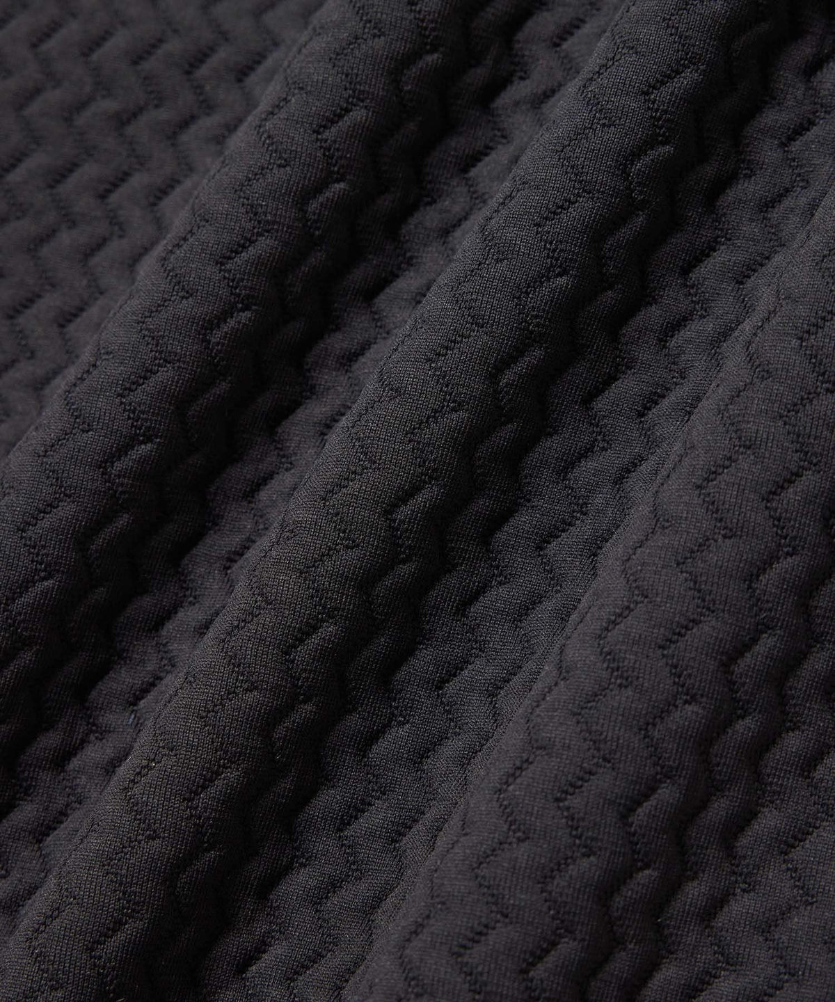 Quilt Jacquard Full Zip Jacket