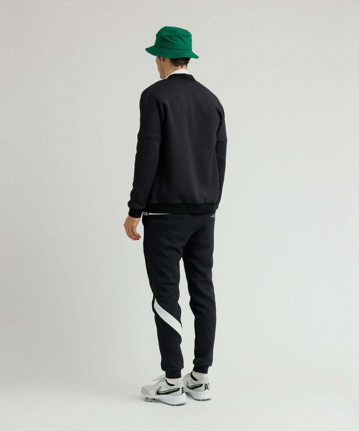 Quilt Jacquard Full Zip Jacket