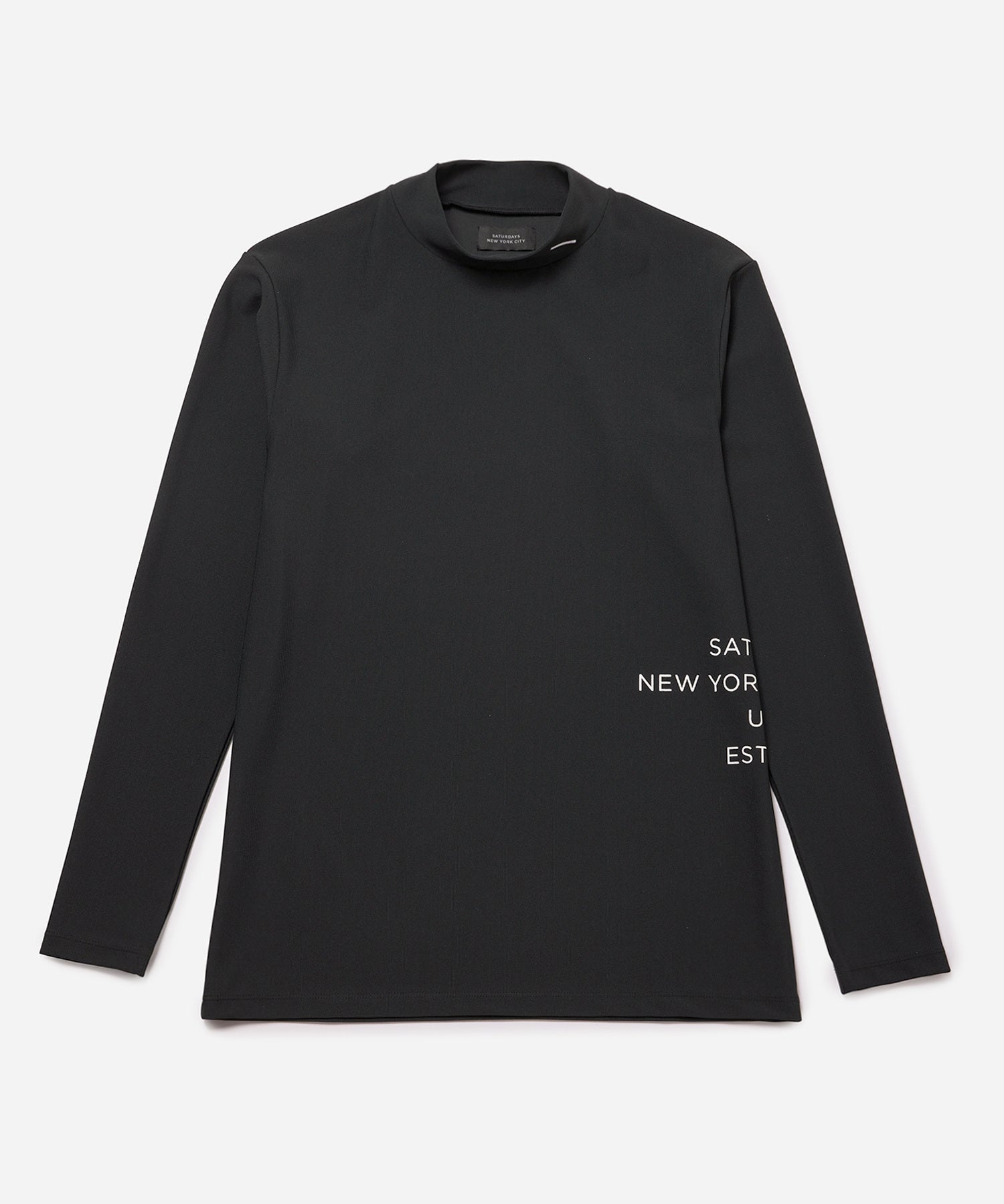 Tricot L/S Mock Shirt