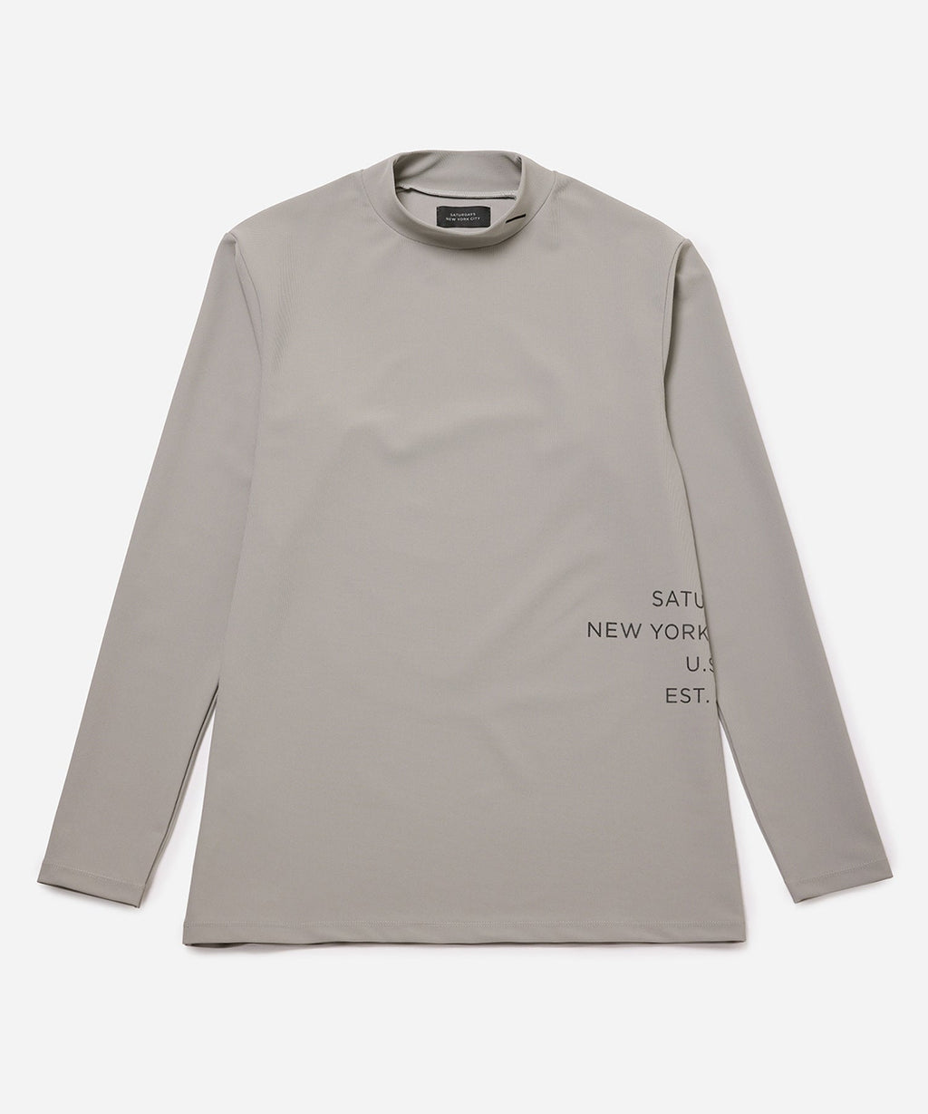 Tricot L/S Mock Shirt | Saturdays NYC Japan