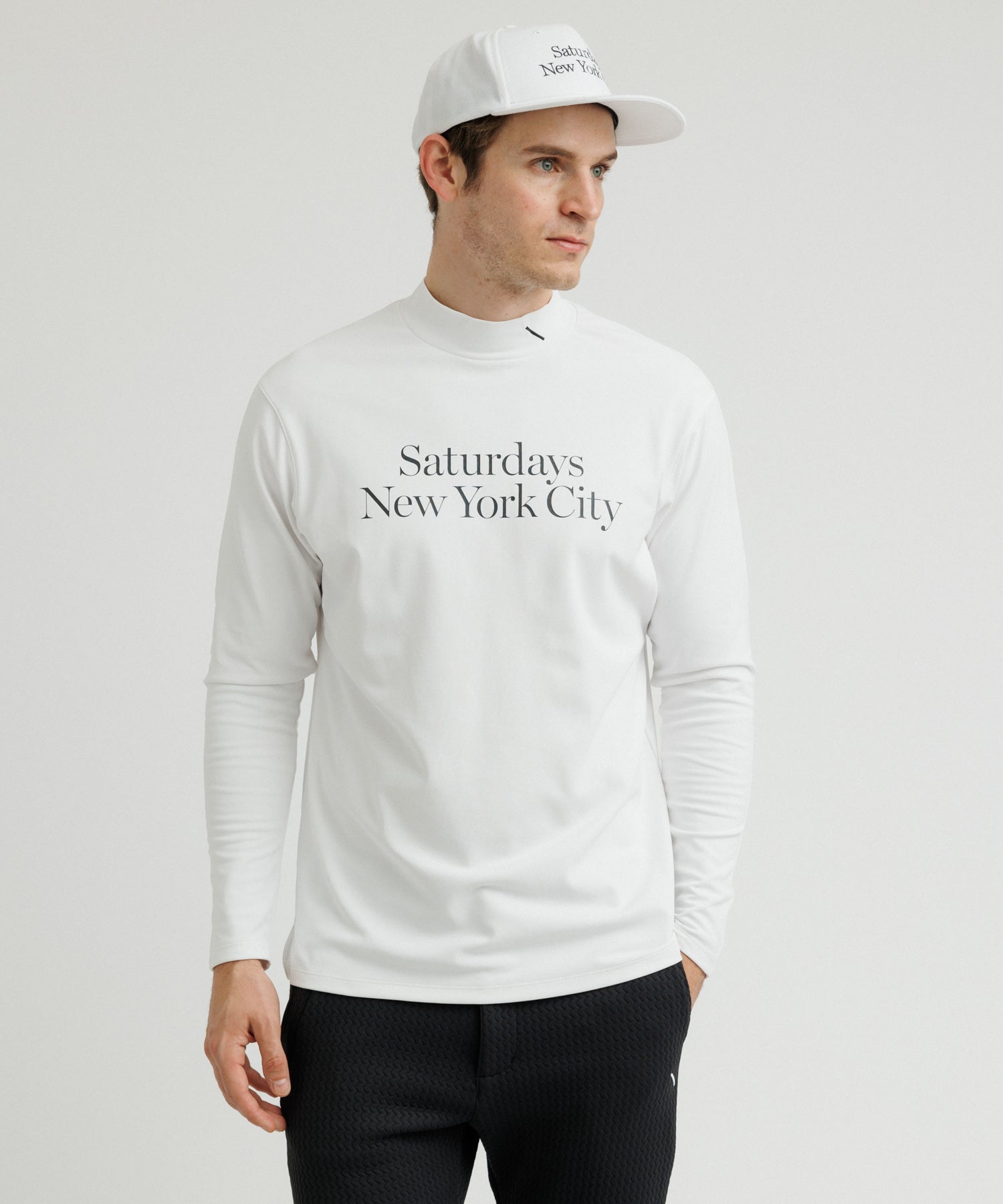 MillerStandard L/S Mock Shirt | Saturdays NYC Japan