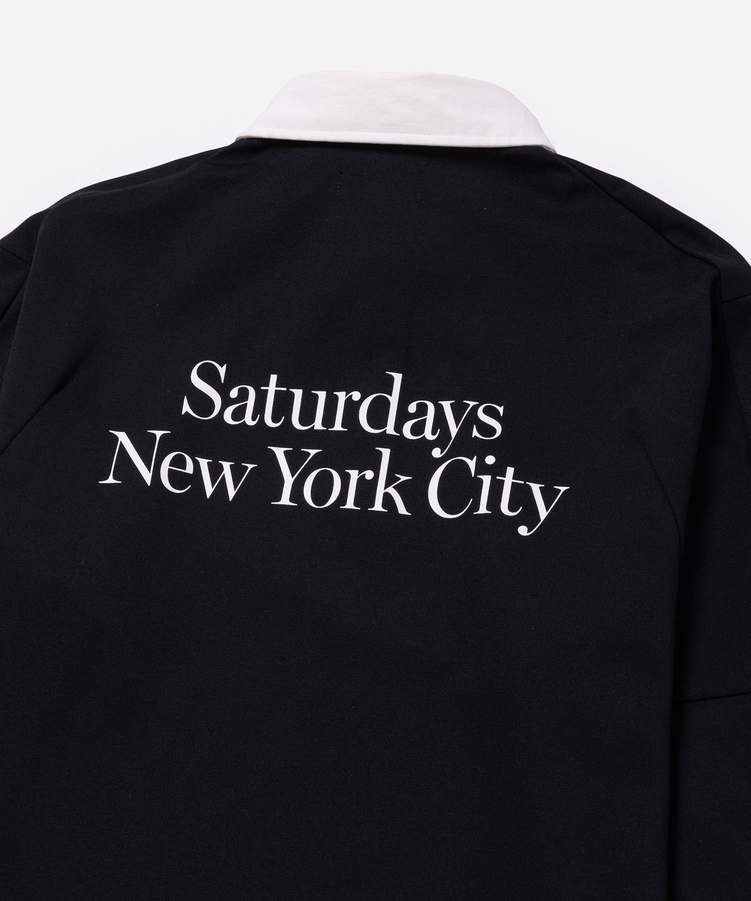 Back Miller Standard L/S Rugger Shirt | Saturdays NYC Japan