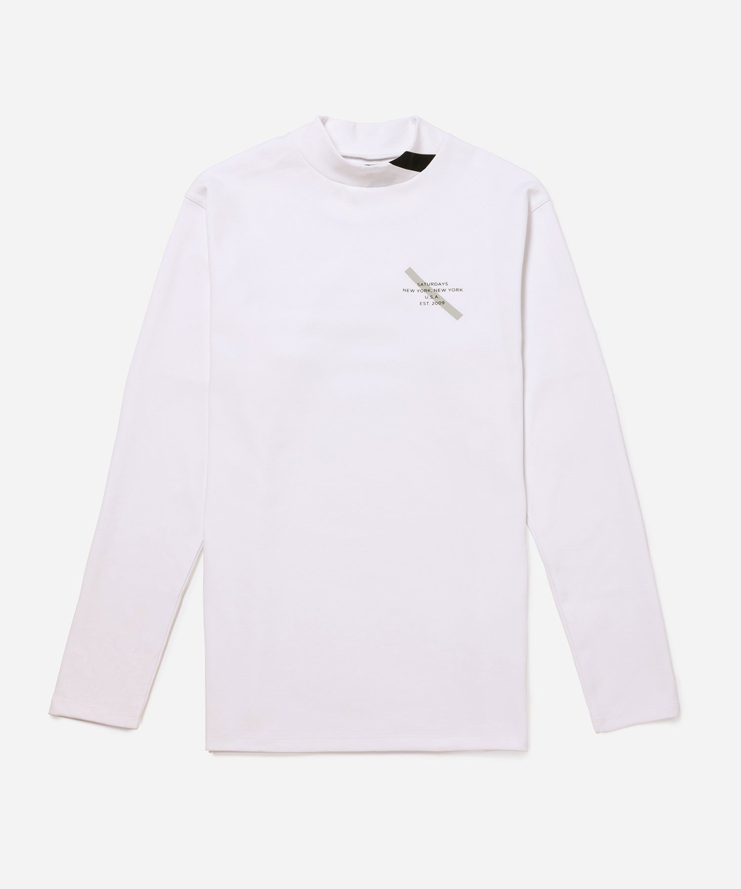 Gotham Slash Chest L/S Mock Shirt | Saturdays NYC Japan