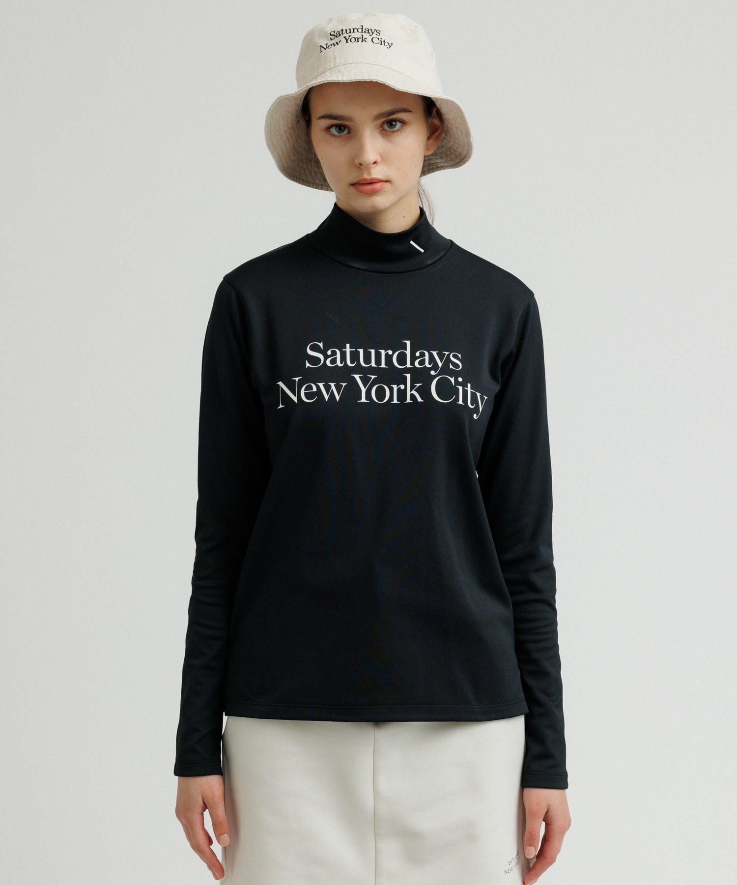 MillerStandard L/S Mock Shirt | WOMEN | Saturdays NYC Japan