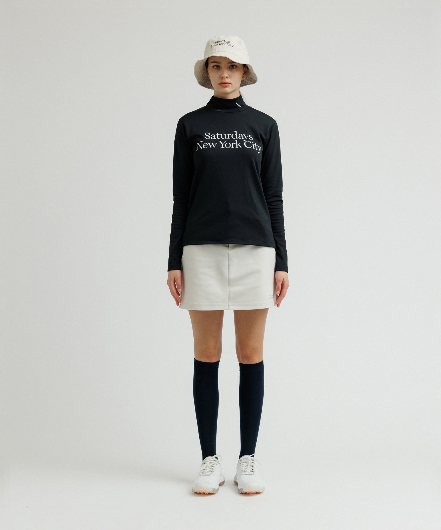 MillerStandard L/S Mock Shirt | WOMEN | Saturdays NYC Japan