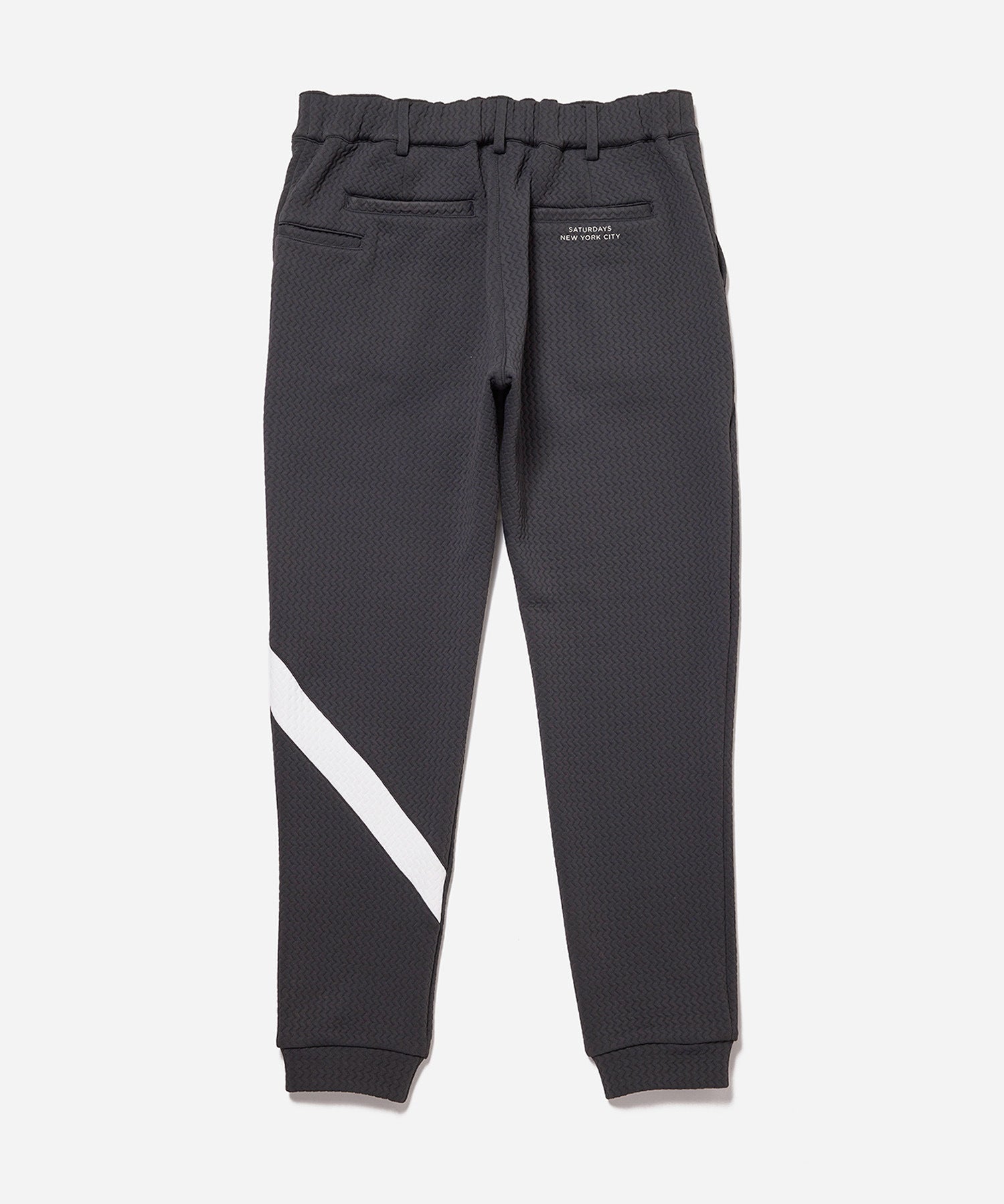 Quilt Jacquard Jogger Pant | Saturdays NYC Japan