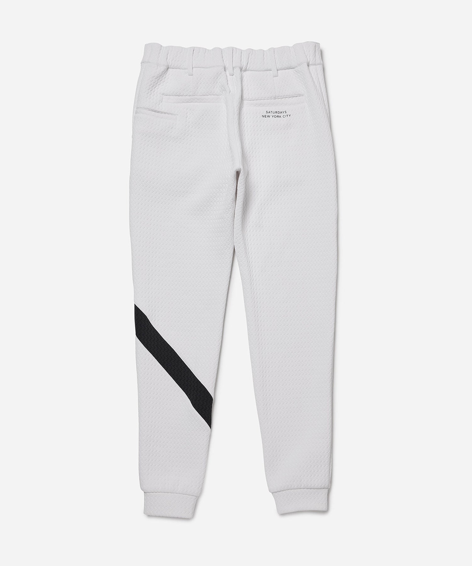 Quilt Jacquard Jogger Pant