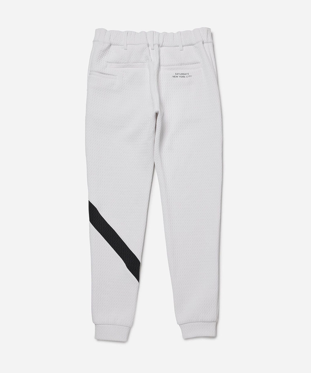 Quilt Jacquard Jogger Pant