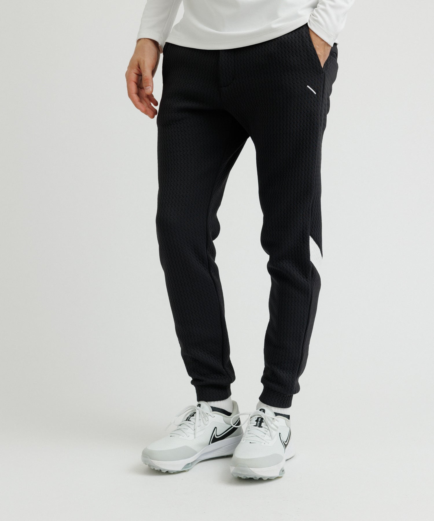 Quilt Jacquard Jogger Pant