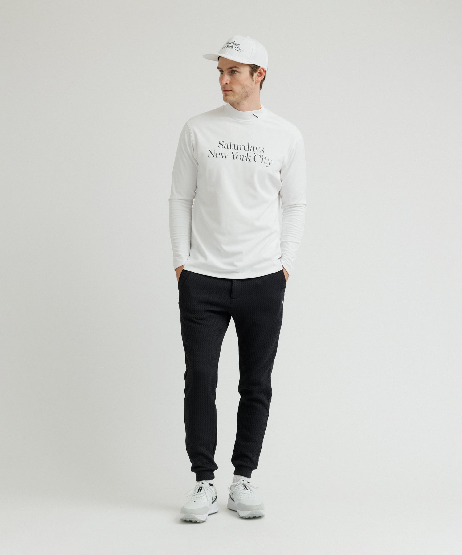 Quilt Jacquard Jogger Pant | Saturdays NYC Japan