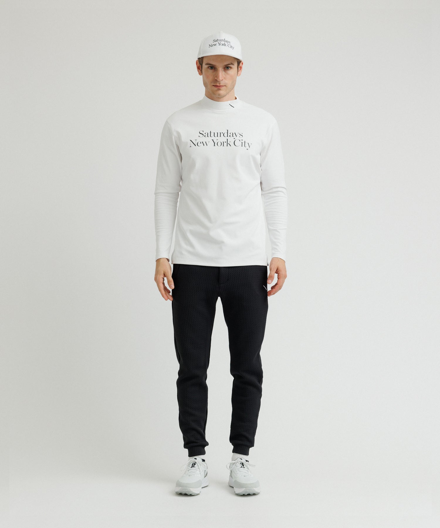 Quilt Jacquard Jogger Pant | Saturdays NYC Japan