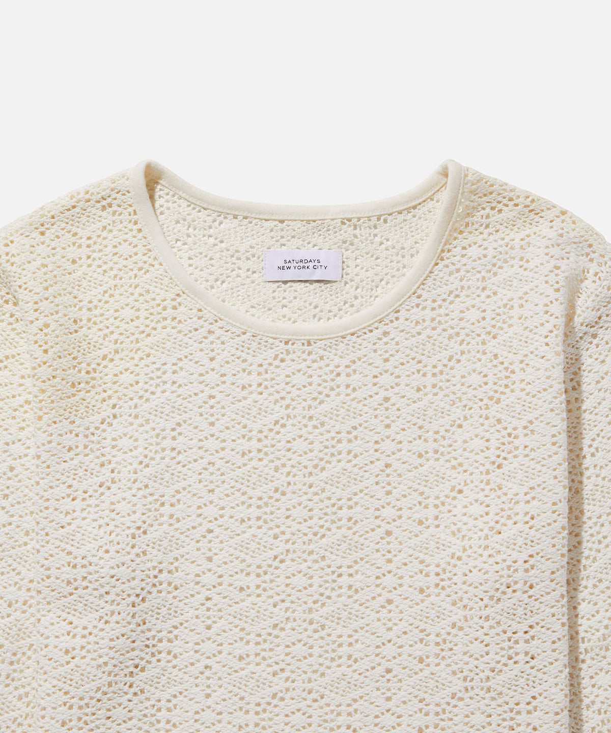 Peii Cotton Mesh L/S Top
