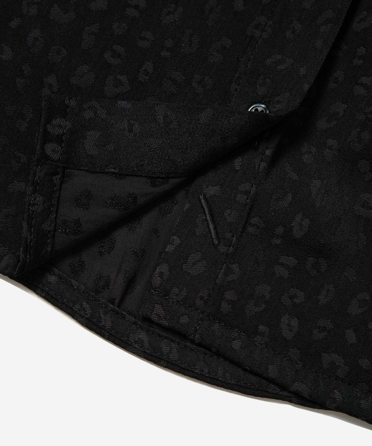 Shay Leopard Jacquard Long Sleeve Shirt