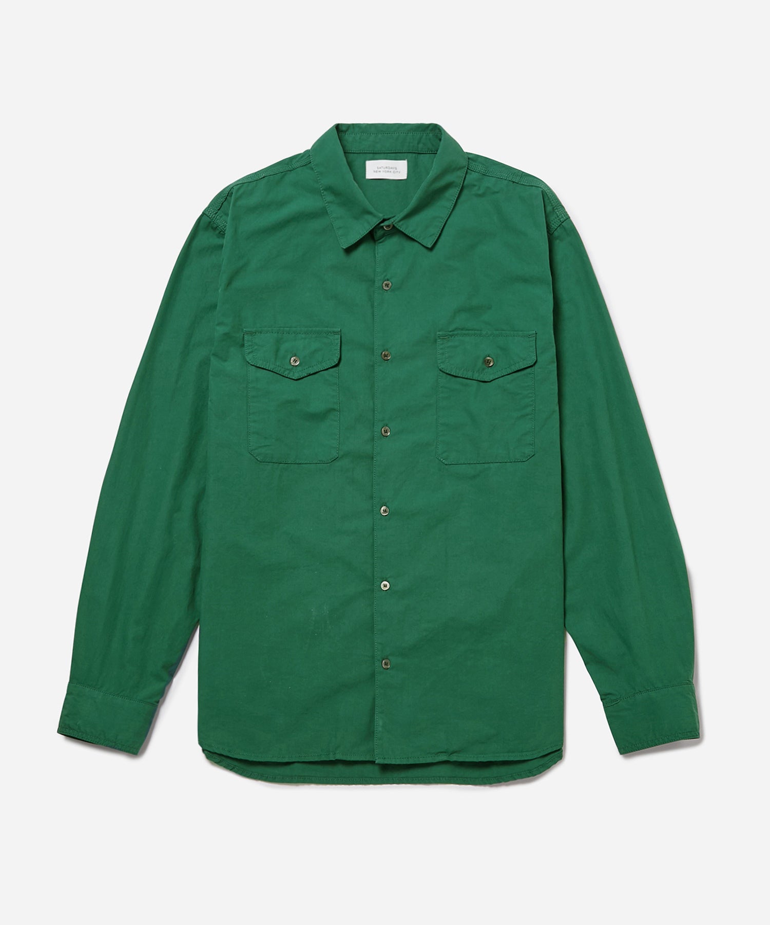 トップス TROOPER L/S SHIRT COTTON TYPEWRITER TROOPER SHIRT JACKET<br>COTTON TYPEWRITER SULFUR DYE | PRODUCTS