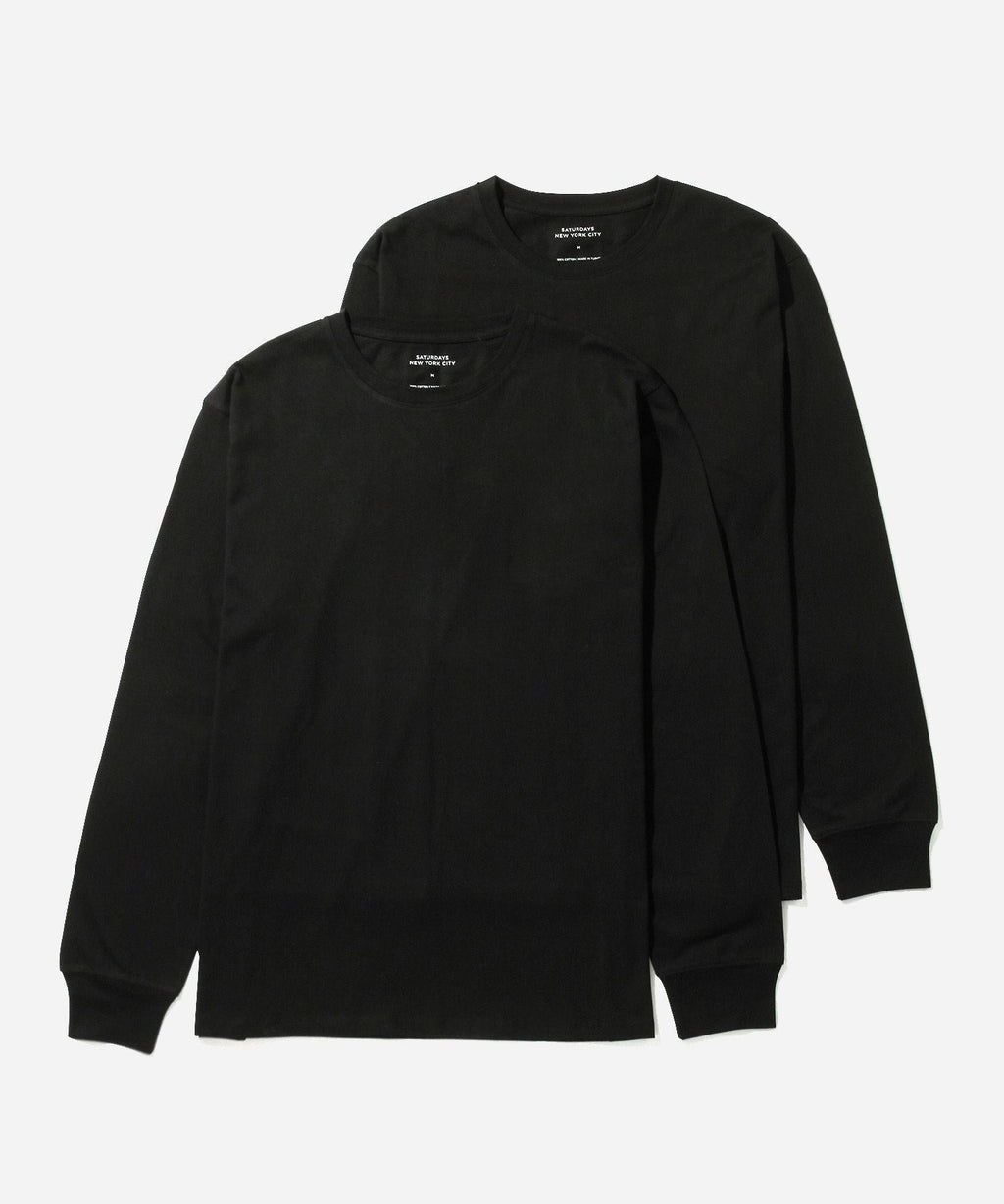 SNYC 2 PACK L/S TEE