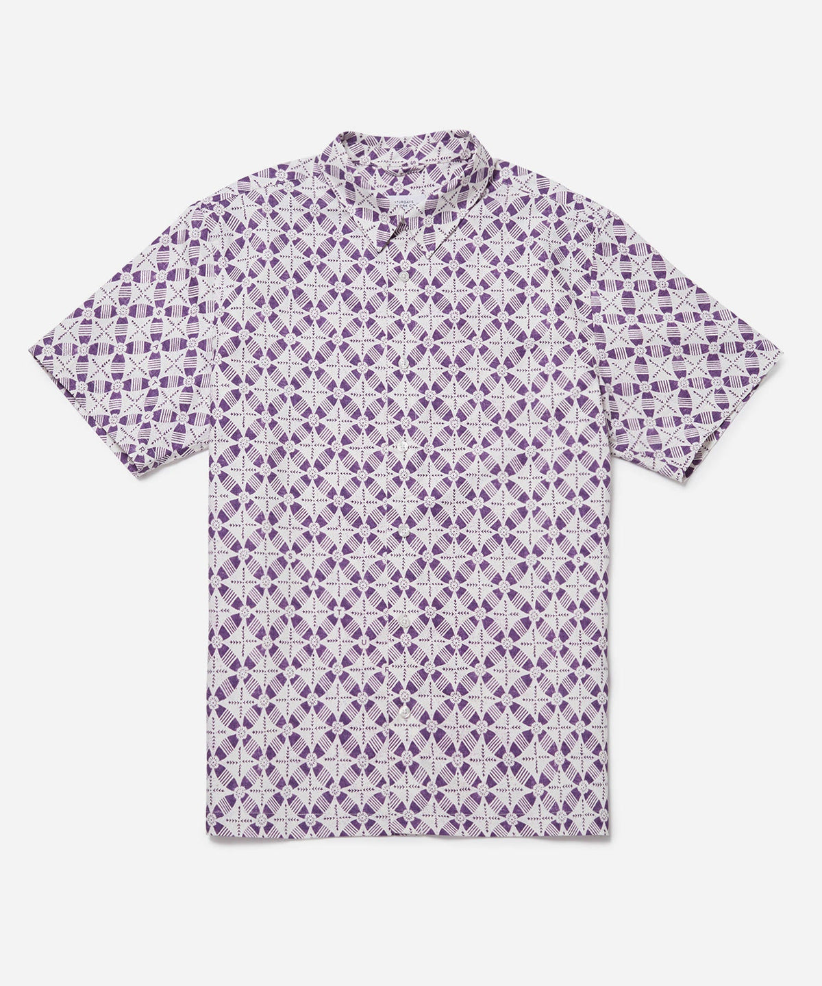 Bruce Block Print Ss Shirt