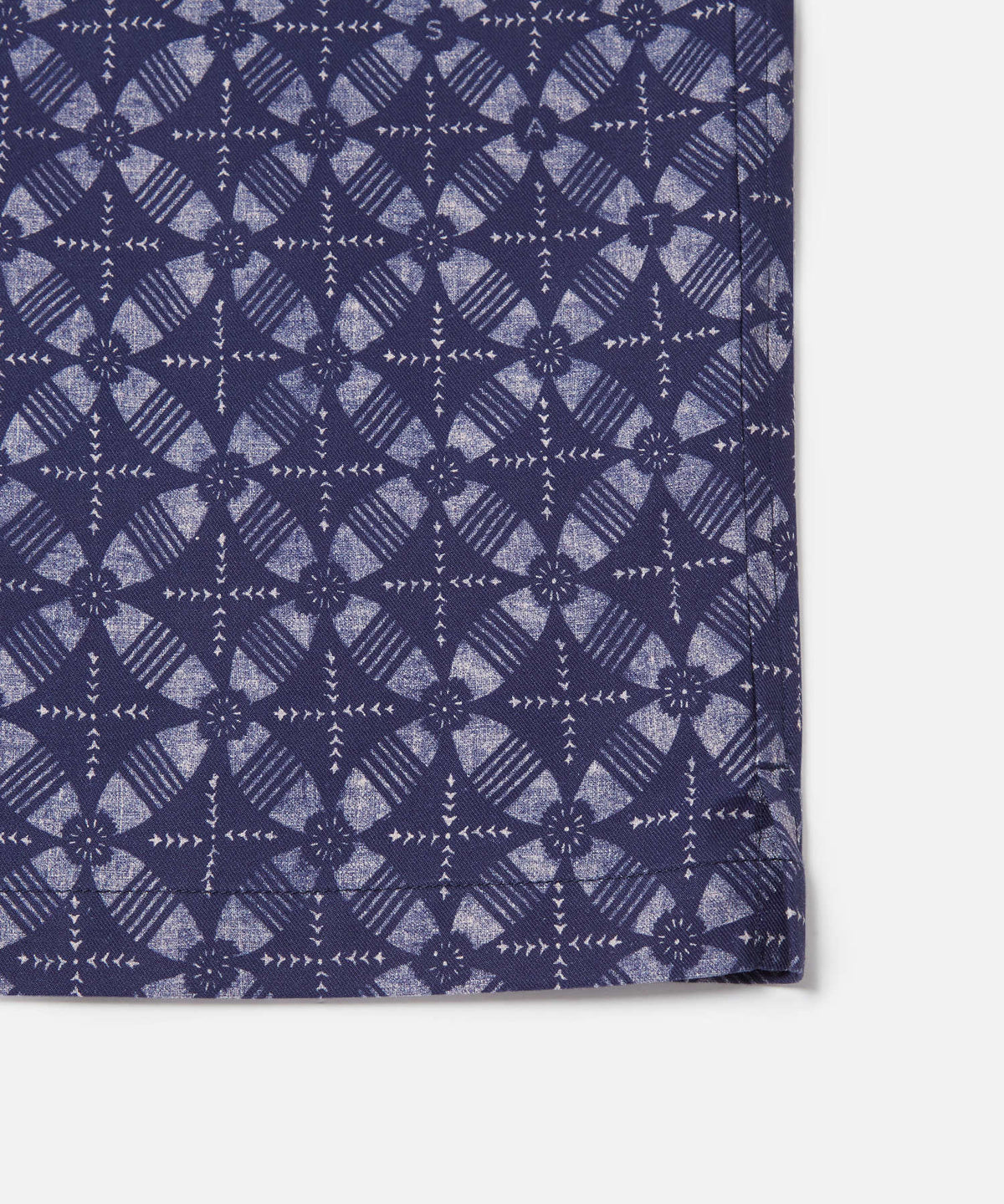 Bruce Block Print Ss Shirt