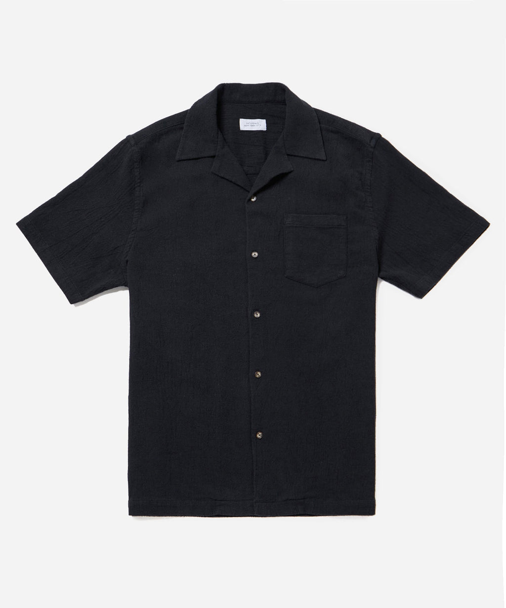 Canty Boucle Knit Ss Shirt | Saturdays NYC Japan Canty Boucle Knit Ss Shirt | Saturdays NYC Japan
