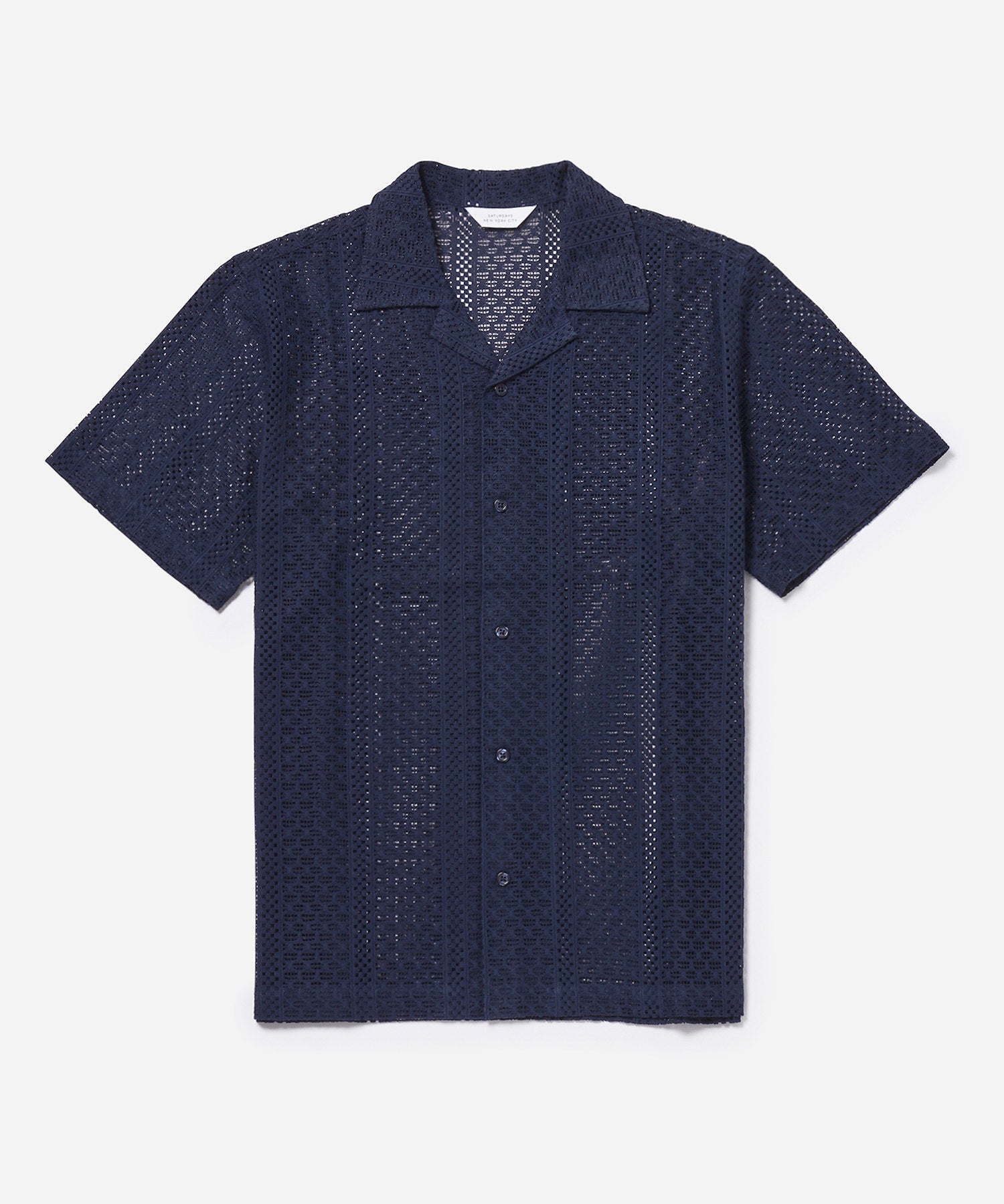 Canty Cotton Lace Ss Shirt | Saturdays NYC Japan