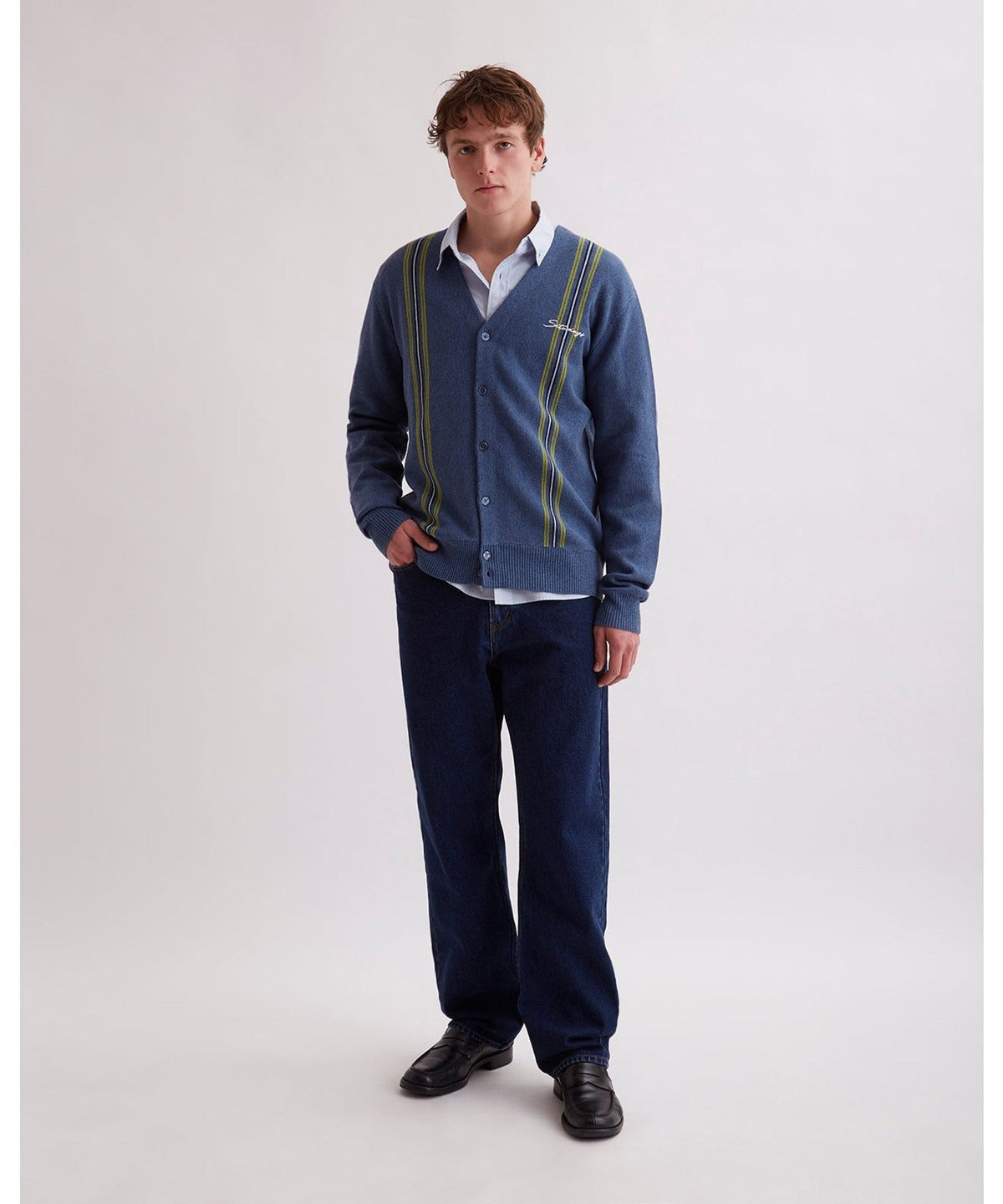 MICHAEL HIGH GUAGE KNIT CARDIGAN