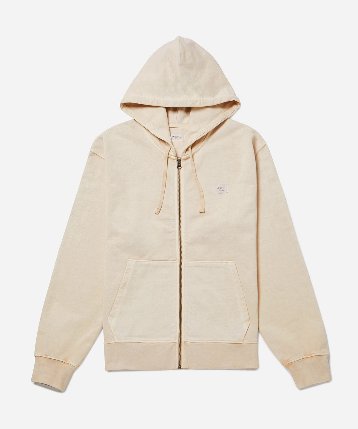 CANAL PIGMENT DYED ZIP HOODIE