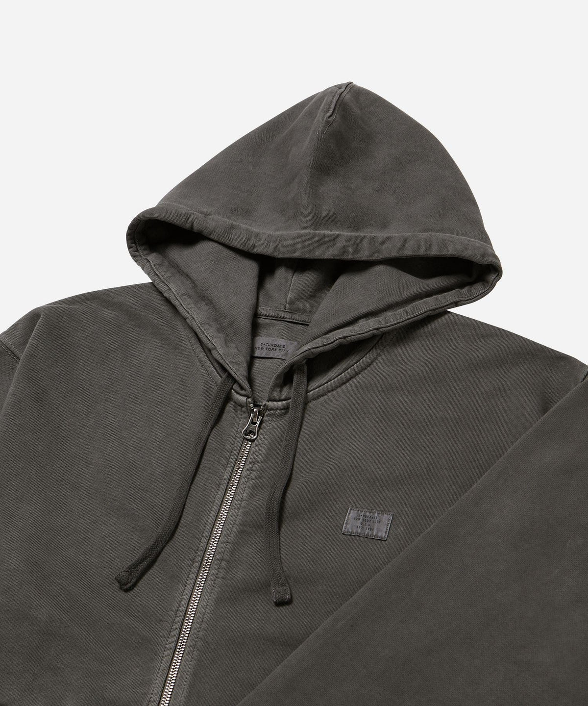 CANAL PIGMENT DYED ZIP HOODIE