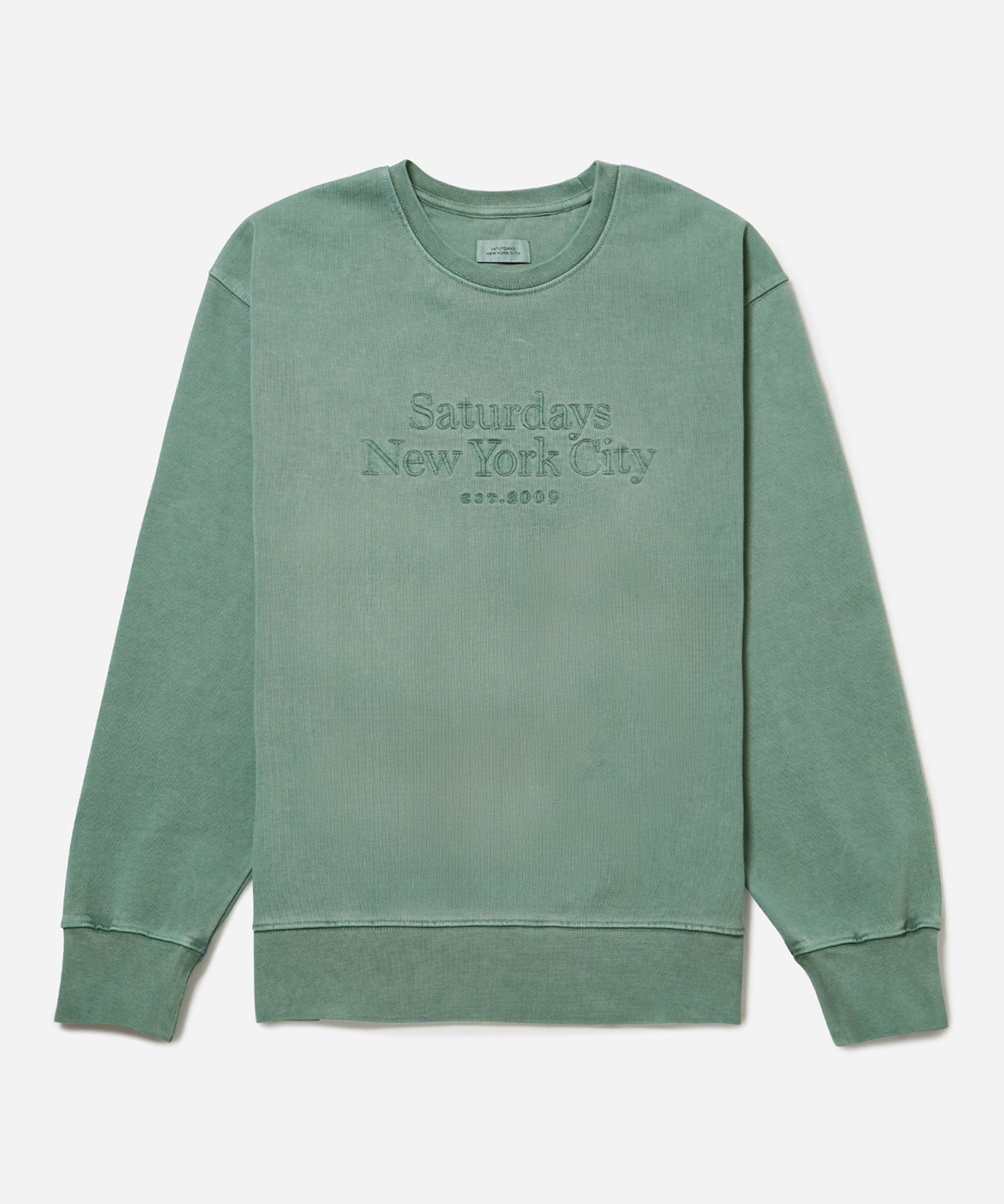 Bowery Pigment Dyed Crew | Saturdays NYC Japan