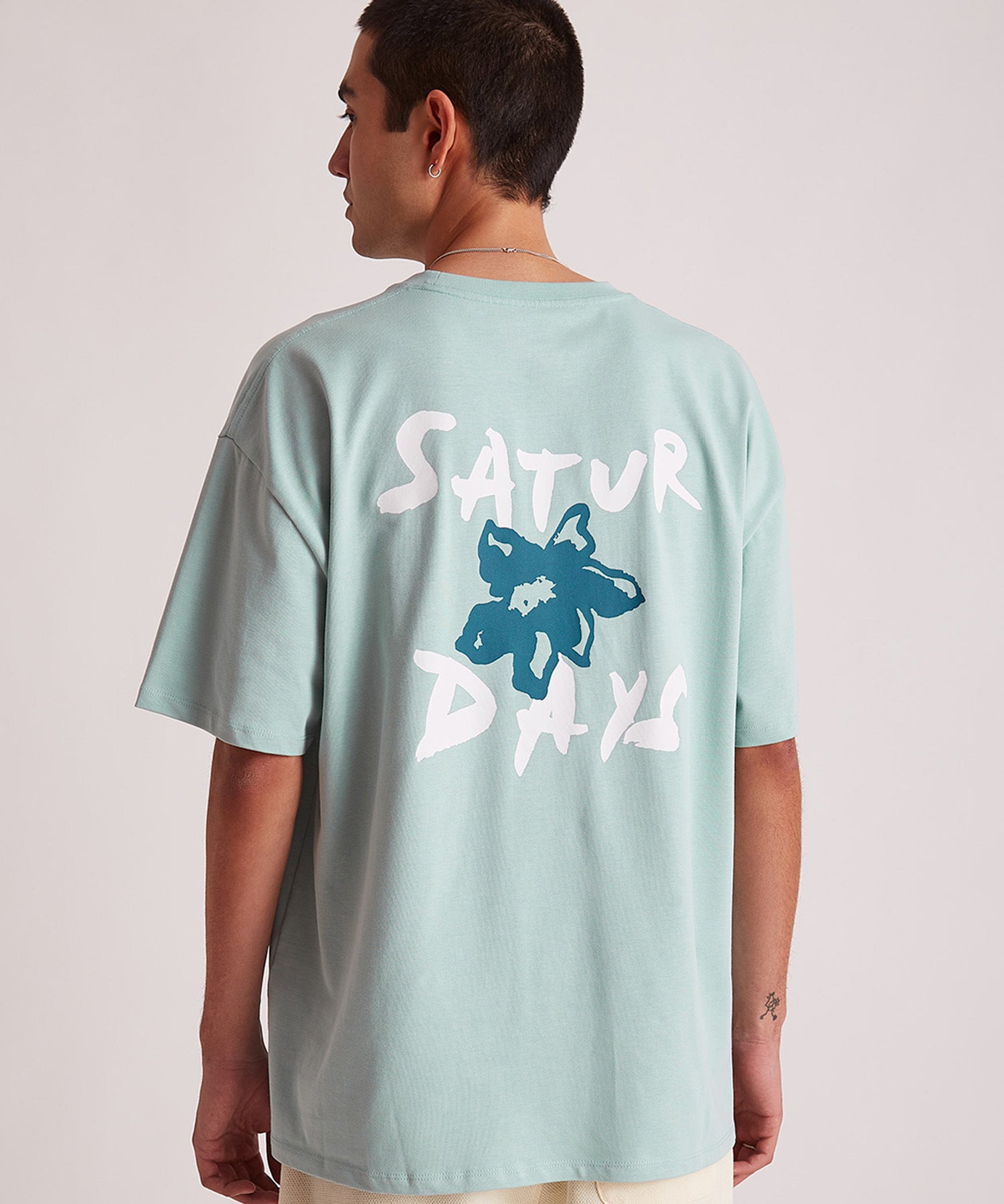 Flower Relaxed Ss Tee