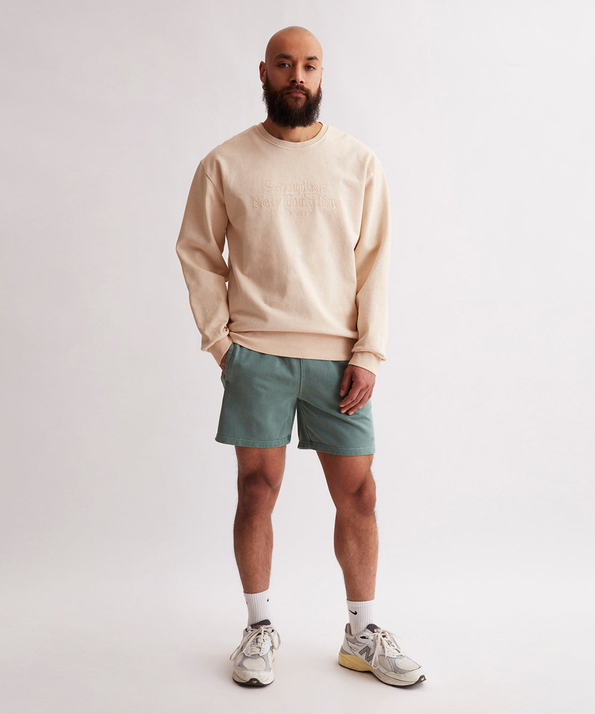 Austin Pigment Dyed Sweat Short