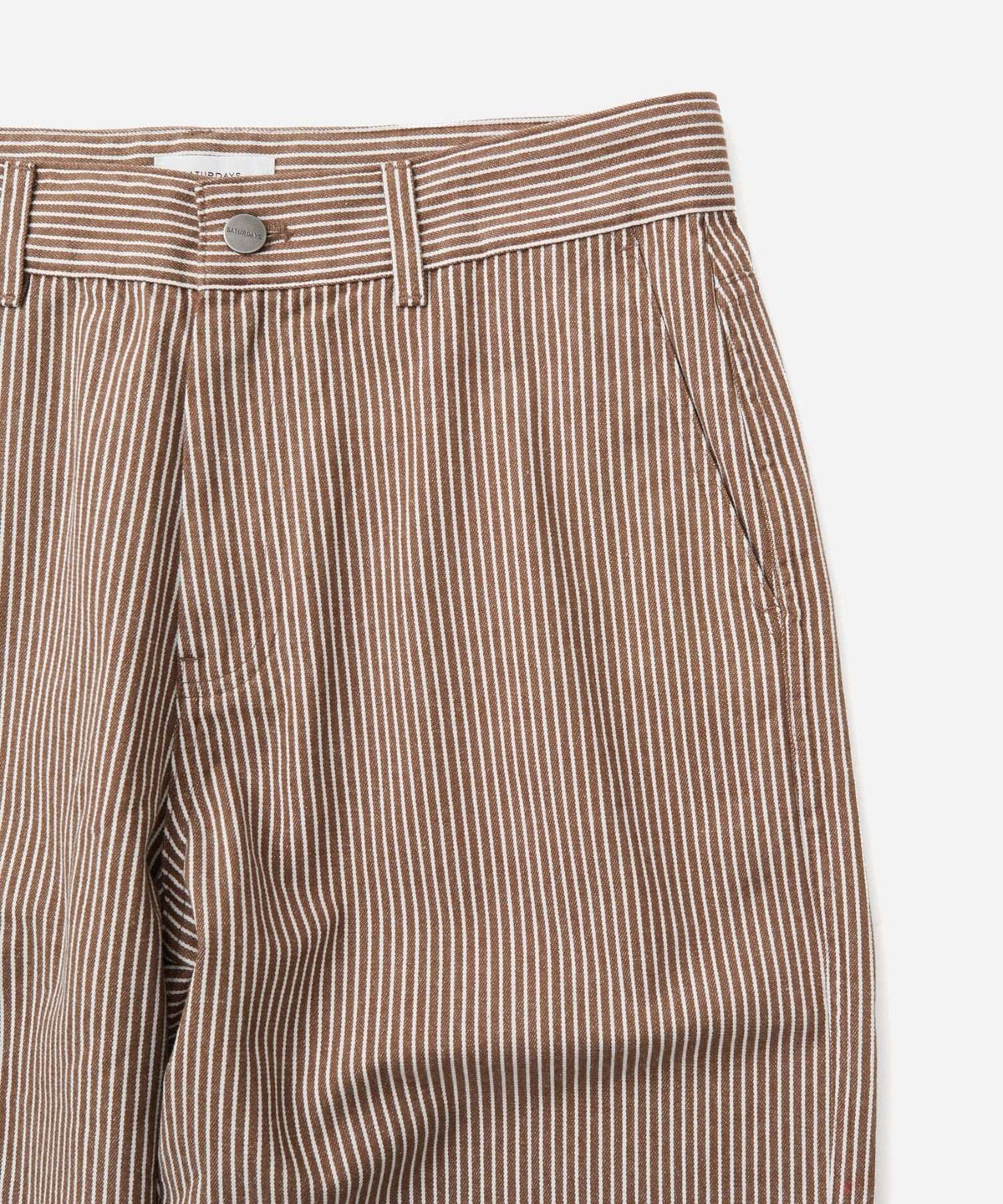 GEORGE STRIPE COTTON TWILL  PANT