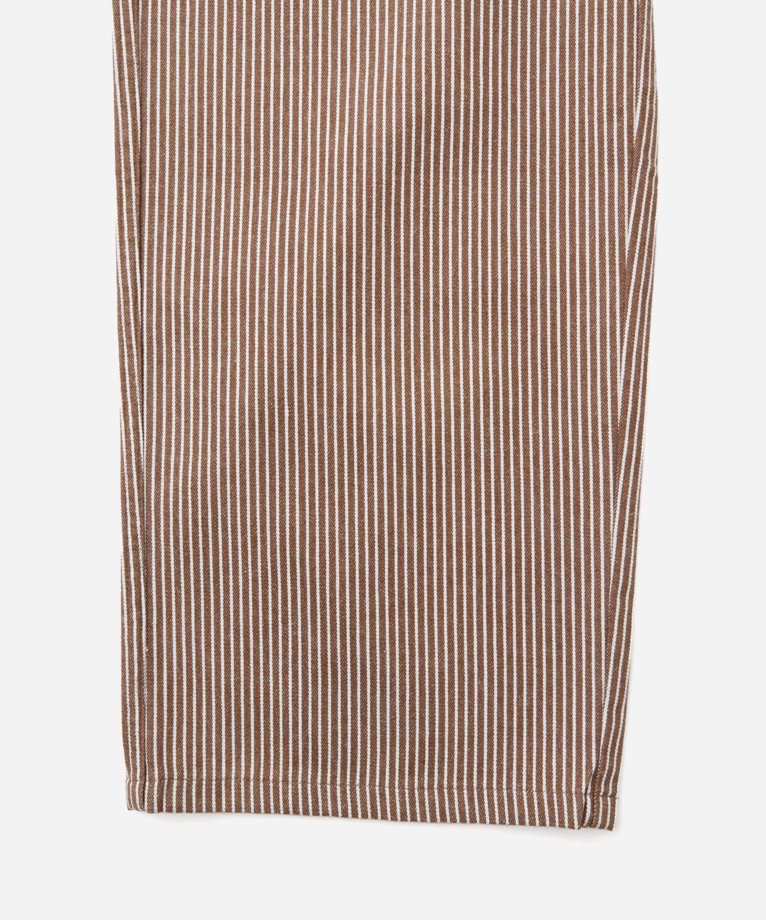 GEORGE STRIPE COTTON TWILL  PANT
