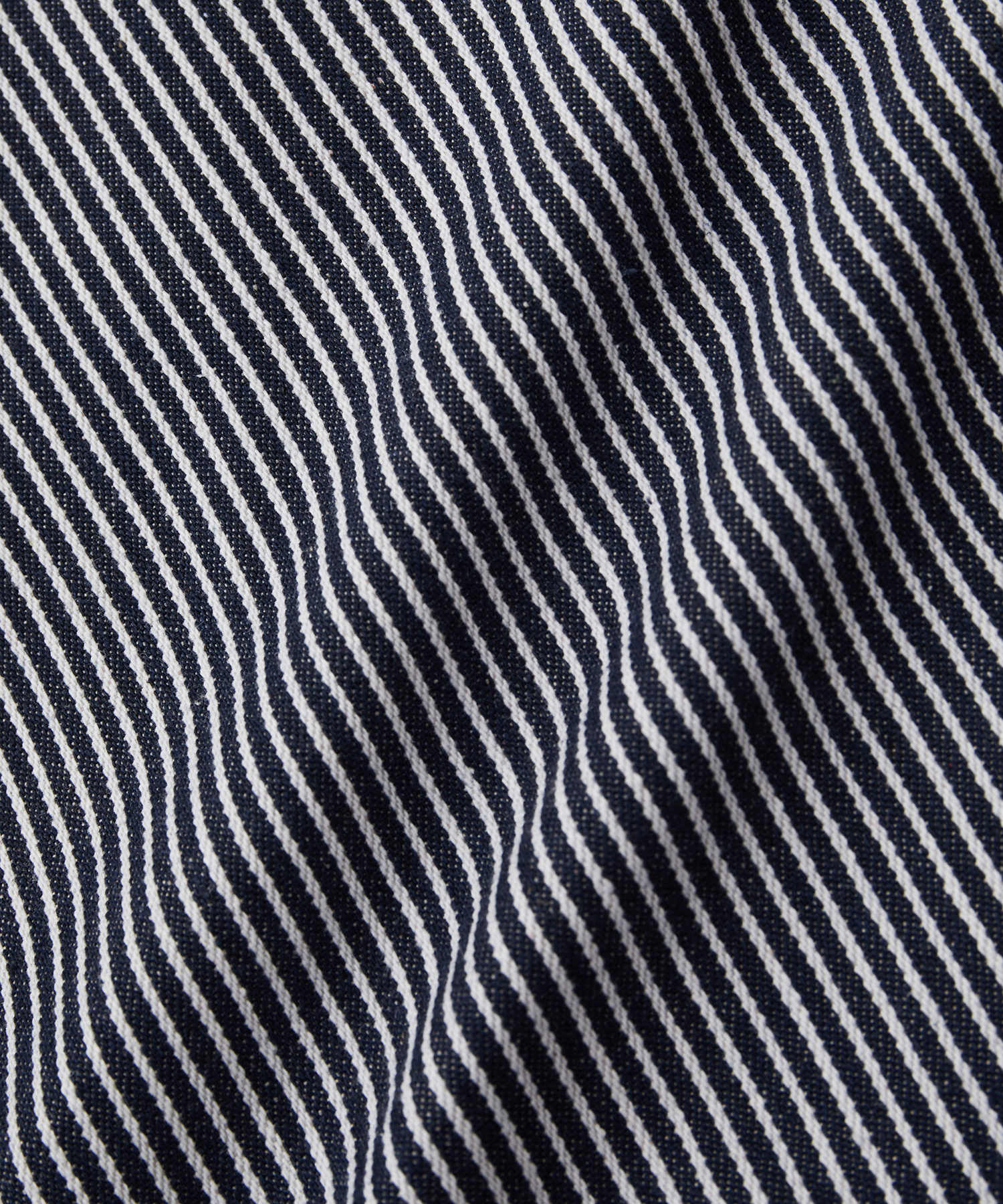 Striped Cotton Twill Carpenter Short