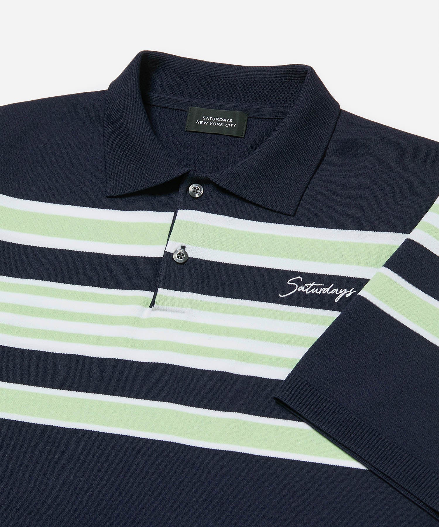 SaturdaysNewYorkcity ポロシャツ Polo Knit | Saturdays NYC Japan
