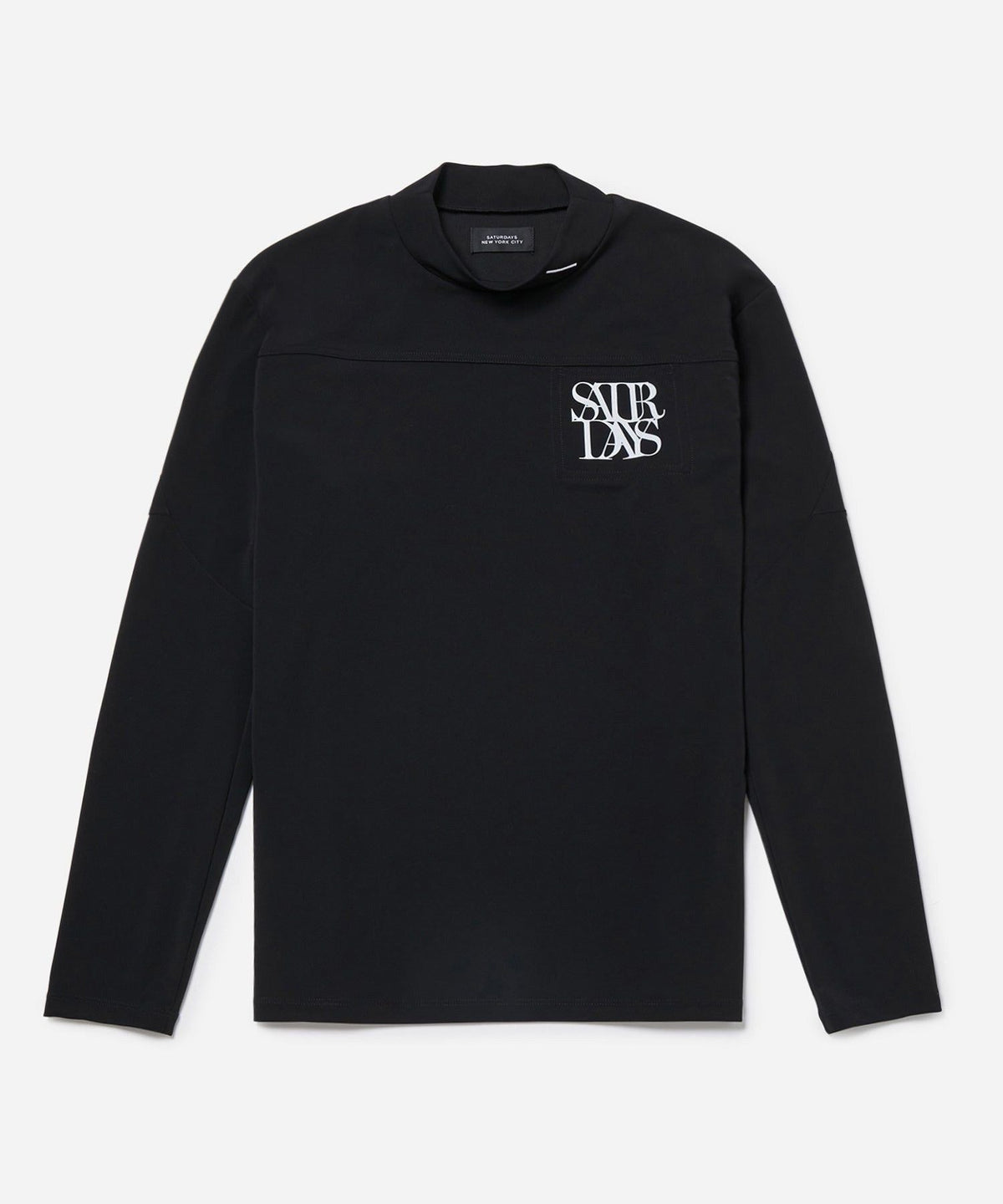 Pocket Mock Shirt L/S