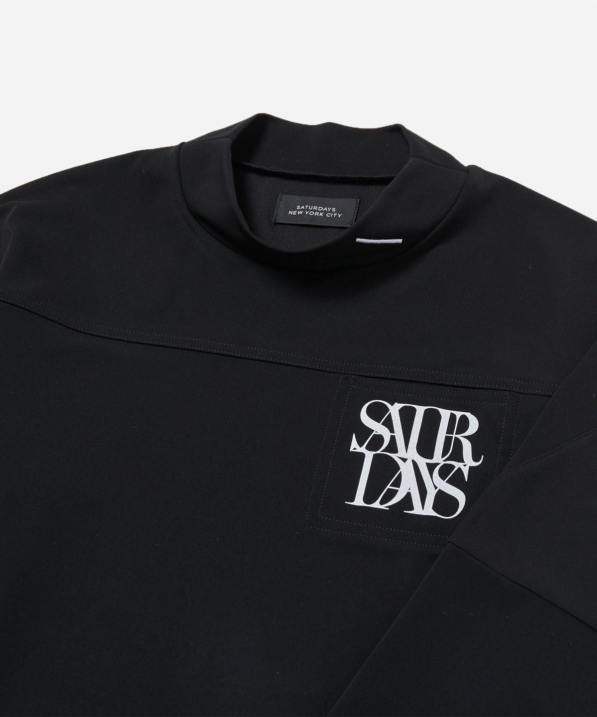 Pocket Mock Shirt L/S