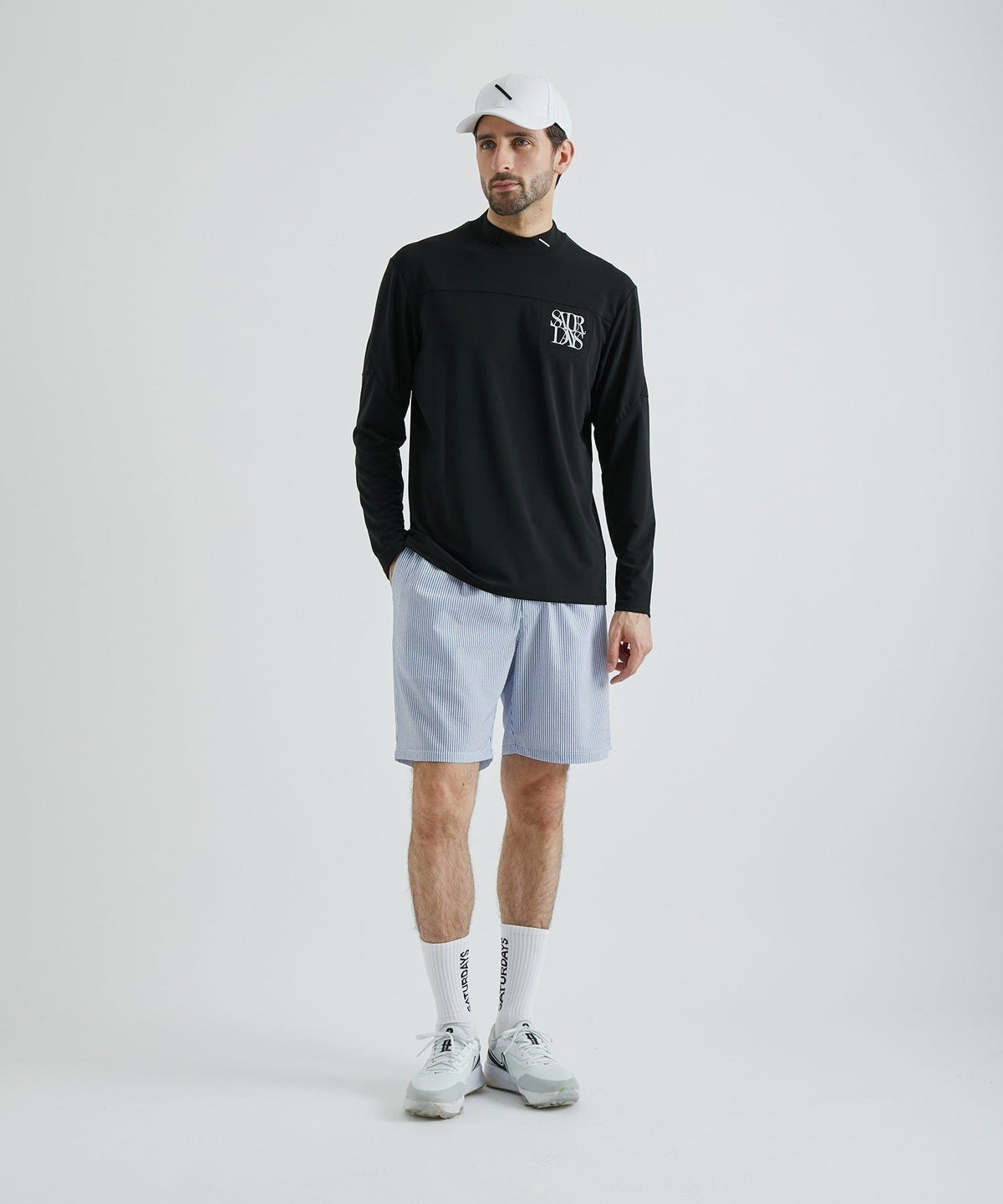 Pocket Mock Shirt L/S