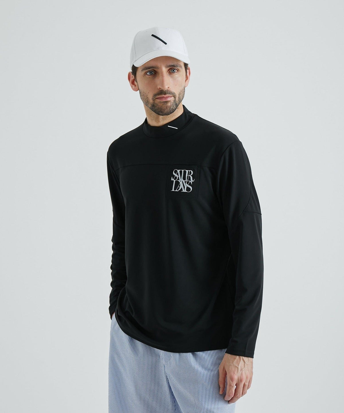 Pocket Mock Shirt L/S