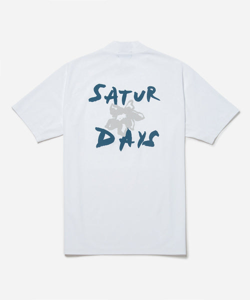 新品Saturdays Golf Saturdays NYC 半袖モックシャツL Flower Mock Shirt S/S | Saturdays NYC Japan