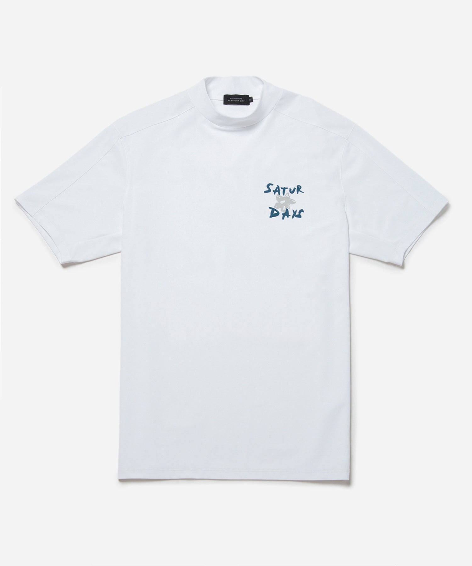 新品Saturdays Golf Saturdays NYC半袖モックシャツL Flower Mock Shirt S/S | Saturdays NYC Japan