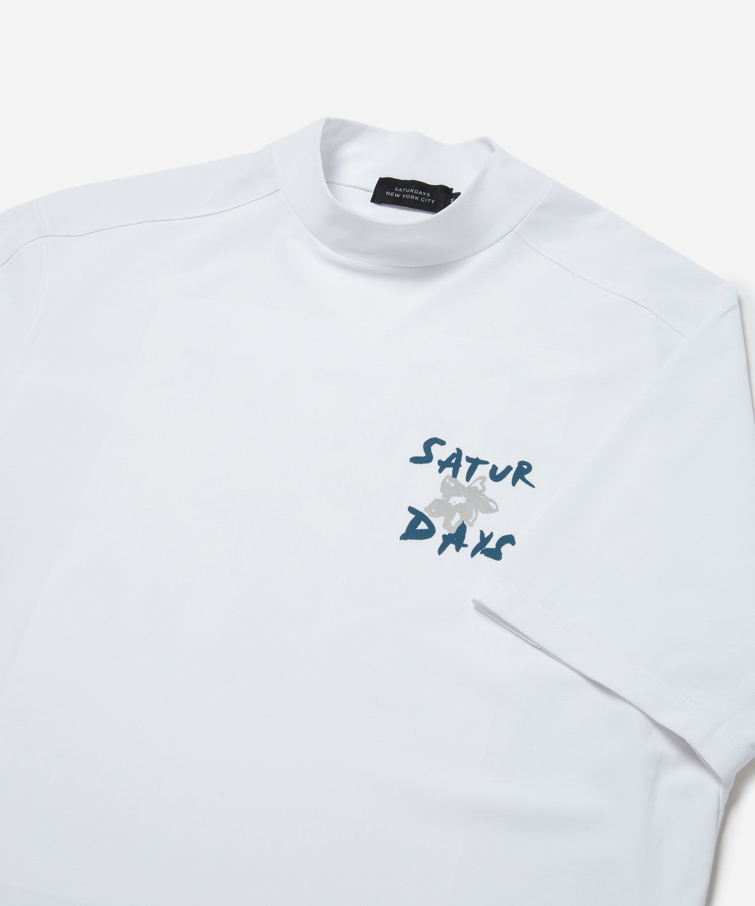 新品Saturdays Golf Saturdays NYC 半袖モックシャツL Flower Mock Shirt S/S | Saturdays NYC Japan