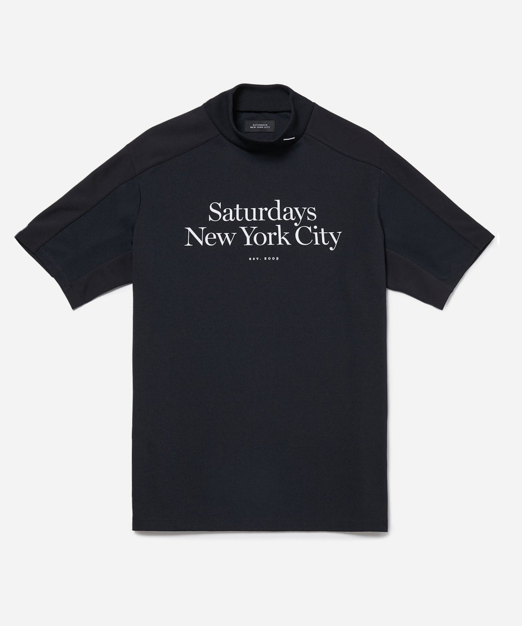 フラップポケットSATURDAYS NYC グリーングラフィック シャツ パンツ セット M